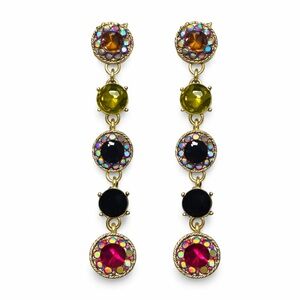 Elegant Multicolor Dangle Earrings